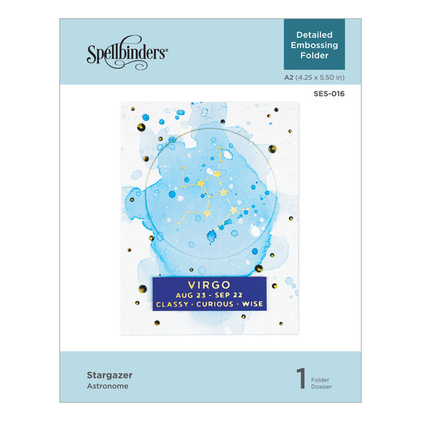 Stargazer Embossing Folder