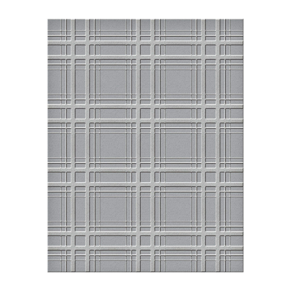 Plaid Company Embossing Folder