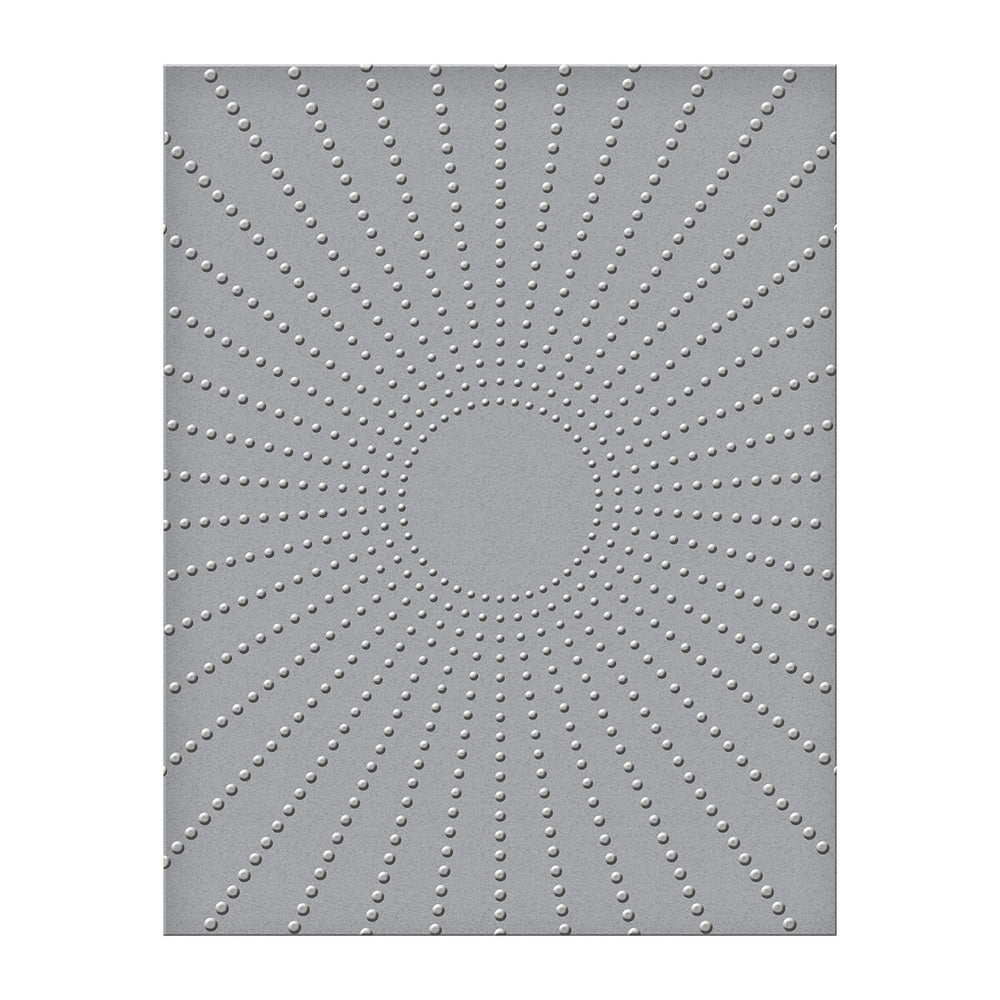 Sun Rays Embossing Folder