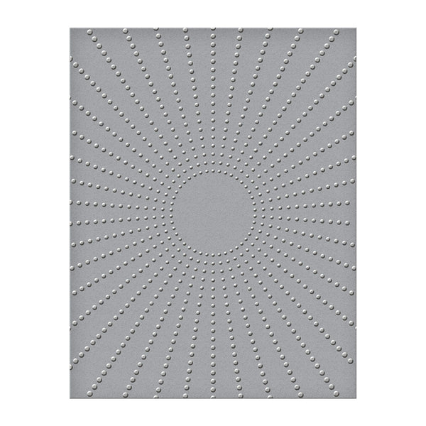 Sun Rays Embossing Folder