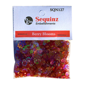 Berry Blooms Sequinz by Buttons Galore & More
