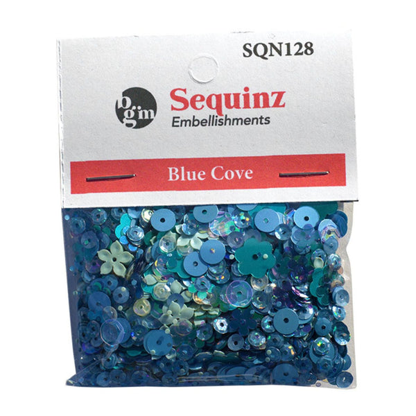 Blue Cove Sequinz by Buttons Galore & More