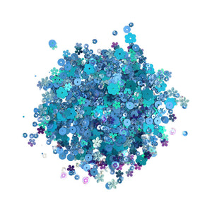 Blue Cove Sequinz by Buttons Galore & More