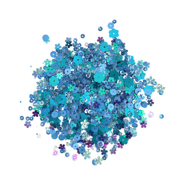 Blue Cove Sequinz by Buttons Galore & More