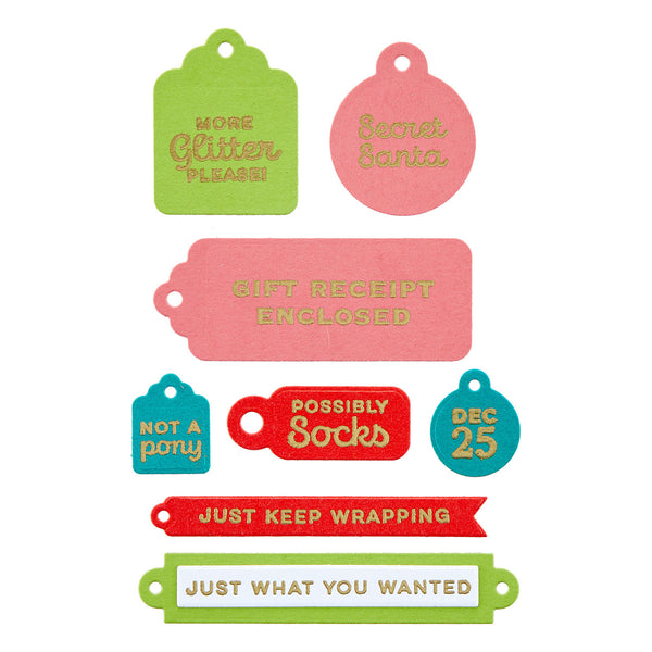 Christmas Memories Enclosed Clear Stamp Set from the Tinsel Time Collection