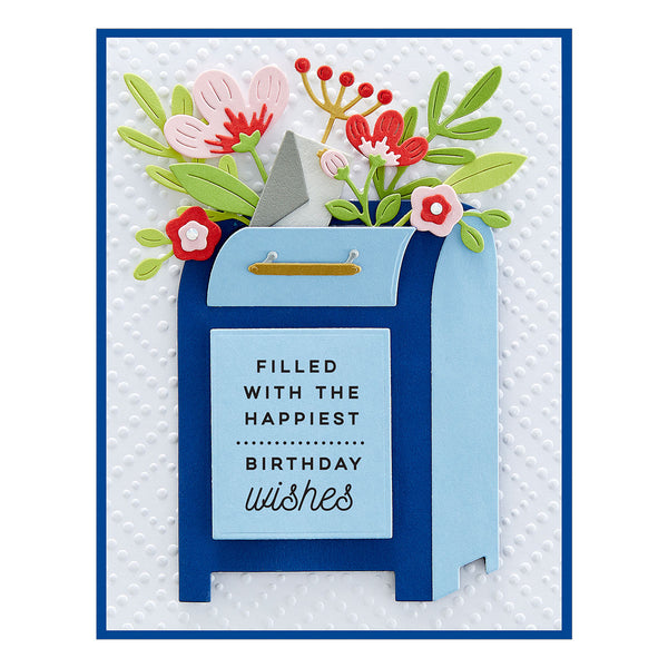 Parcel & Post Sentiments Clear Stamp Set from the Parcel & Post Collection