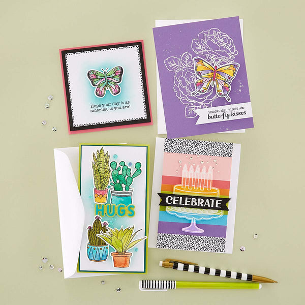 Ranger Succulents Clear Stamp Set by Simon Hurley create.