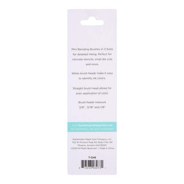 Mini Blending Brushes - 3 Pack