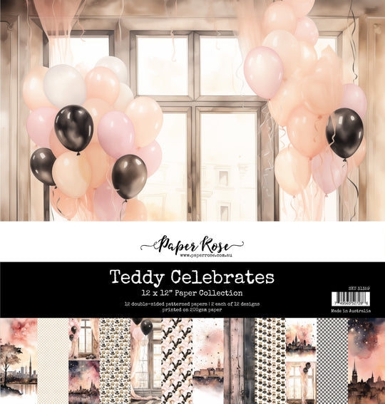 Paper Rose - Teddy Celebrates 12x12 Collection