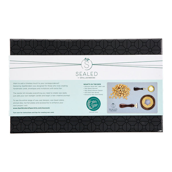 Wax Seal Kit from the Sealed by Spellbinders Collection