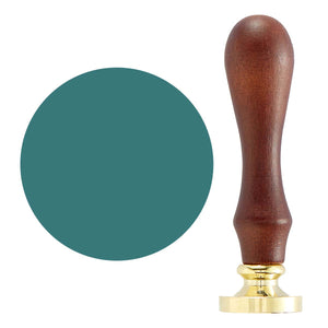 1" Solid Circle Brass Wax Seal with Handle from the Sealed by Spellbinders Collection