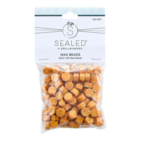 Gold Wax Beads