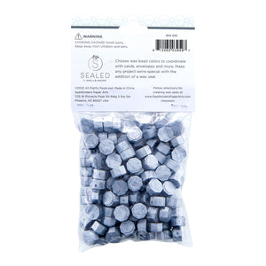 Silver Wax Beads from from the Sealed by Spellbinders Collection