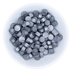 Silver Wax Beads from from the Sealed by Spellbinders Collection