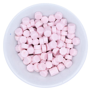 Pastel Pink Wax Beads from the Sealed by Spellbinders Collection