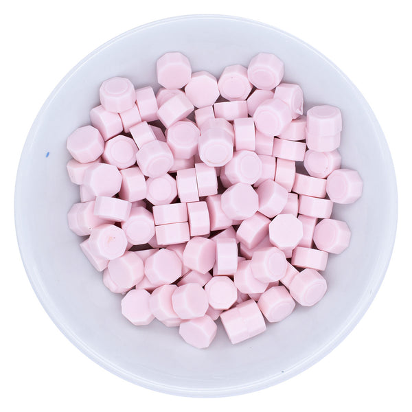 Pastel Pink Wax Beads from the Sealed by Spellbinders Collection