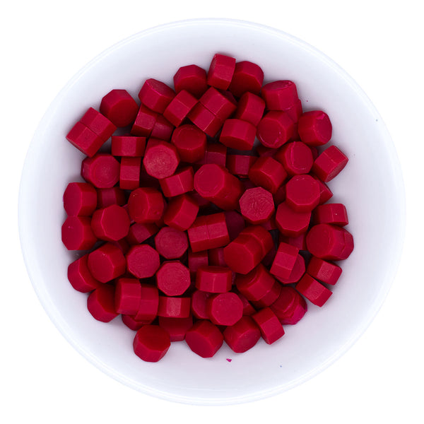 Red Wax Beads