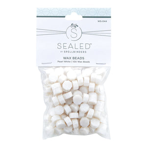 Pearl White Wax Beads