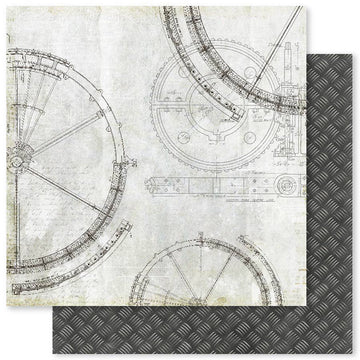 Paper Rose - Blueprints 12x12 Paper Collection