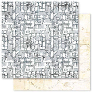 Paper Rose - Blueprints 12x12 Paper Collection