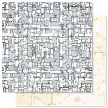 Paper Rose - Blueprints 12x12 Paper Collection